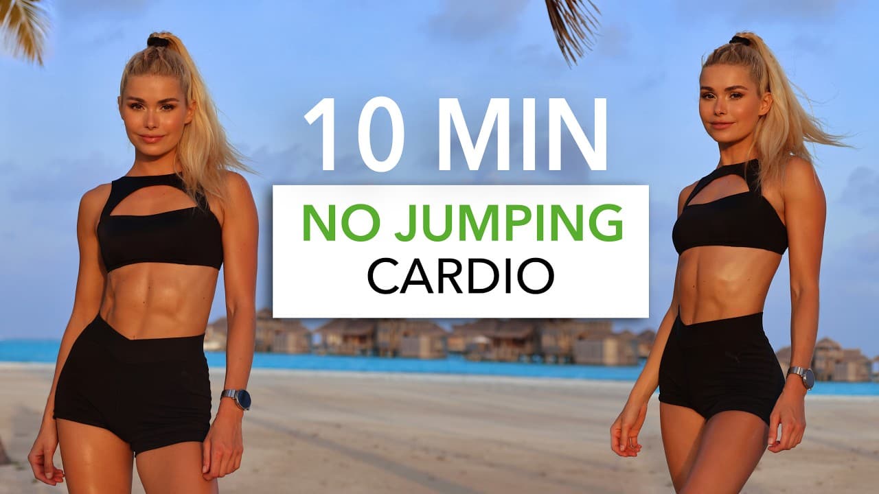 10 Min No Jumping Cardio: Easy to Follow for All Levels