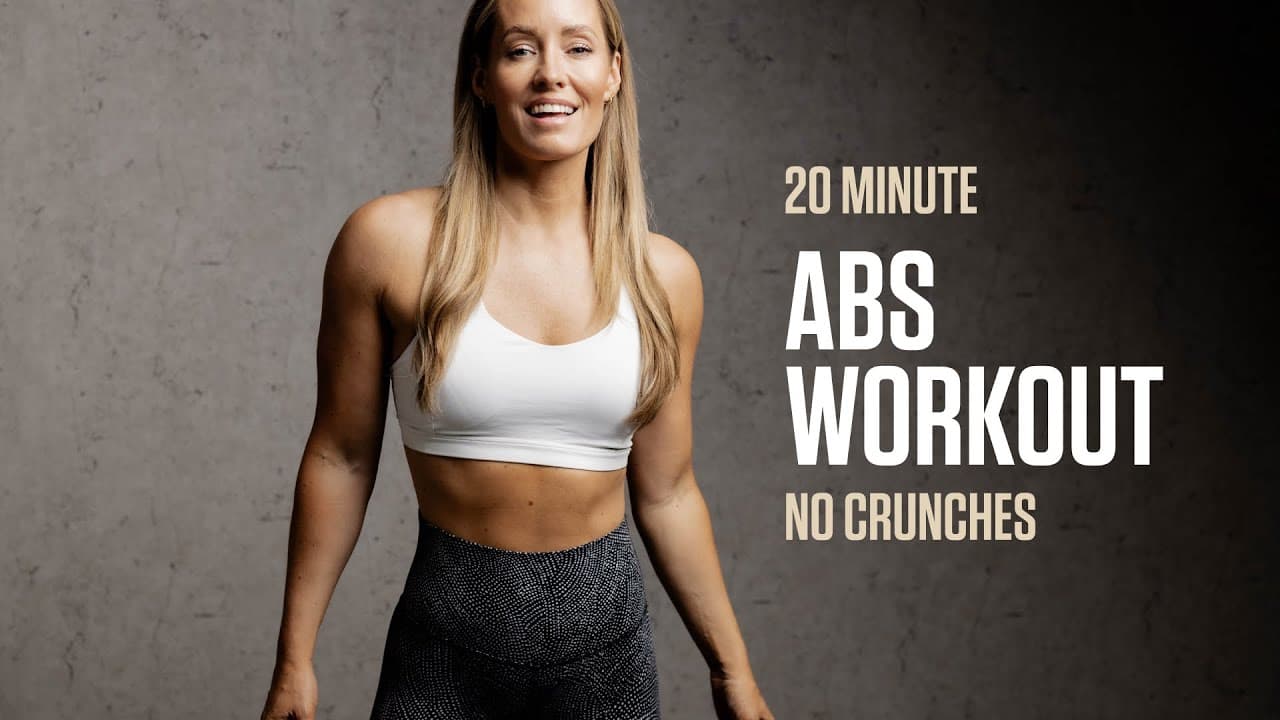 20MIN Abs (NO CRUNCHES Workout)