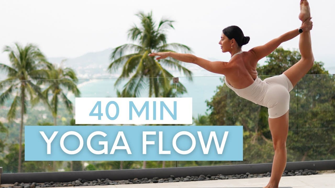 40 MIN FULL BODY YOGA FLOW || Vinyasa Flow For Balance, Flexibility & Strength (Intermediate)