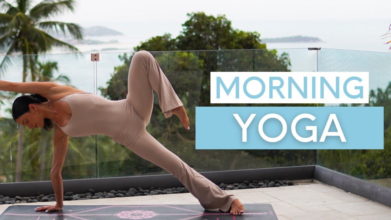 15 MIN MORNING YOGA FLOW || Wake Up & Feel Energised