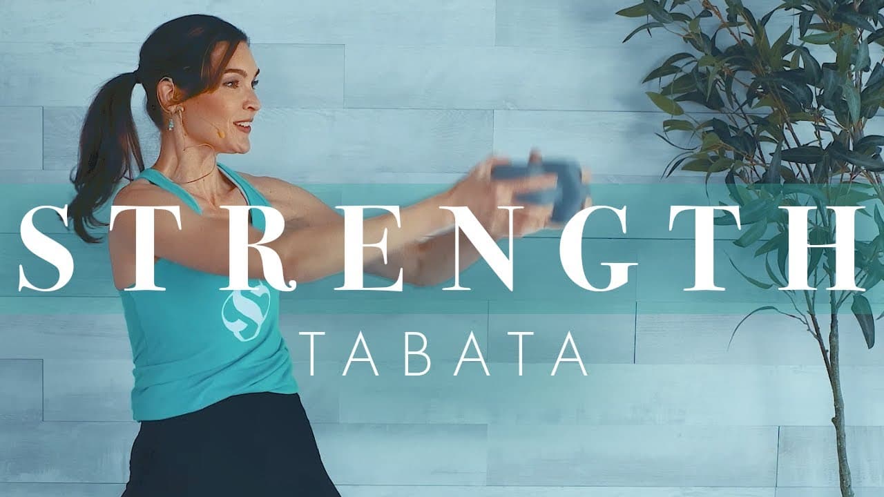 Strength Tabata // Intermediate Muscle Building HIIT Workout