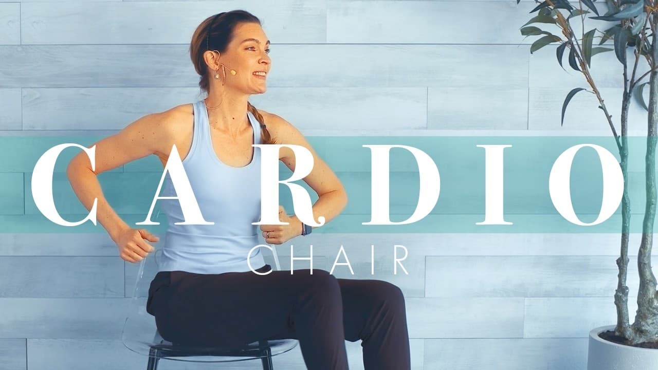 15 Min Seated Cardio Workout to the Music Beat