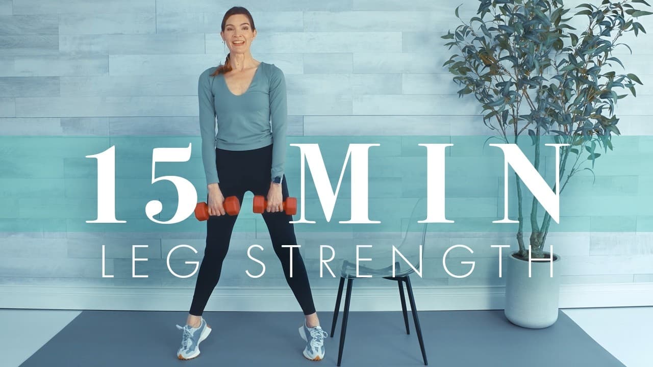 15 Minute Leg Workout // Weight Training for a Strong Lower Body