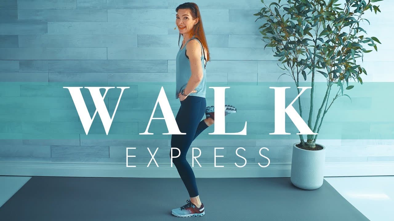 Energizing Interval Walking Workout // Knee & Osteoporosis Friendly!