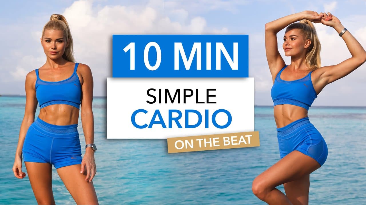 10 Min Simple Cardio on the Beat: Easy to Follow, Not Dancy