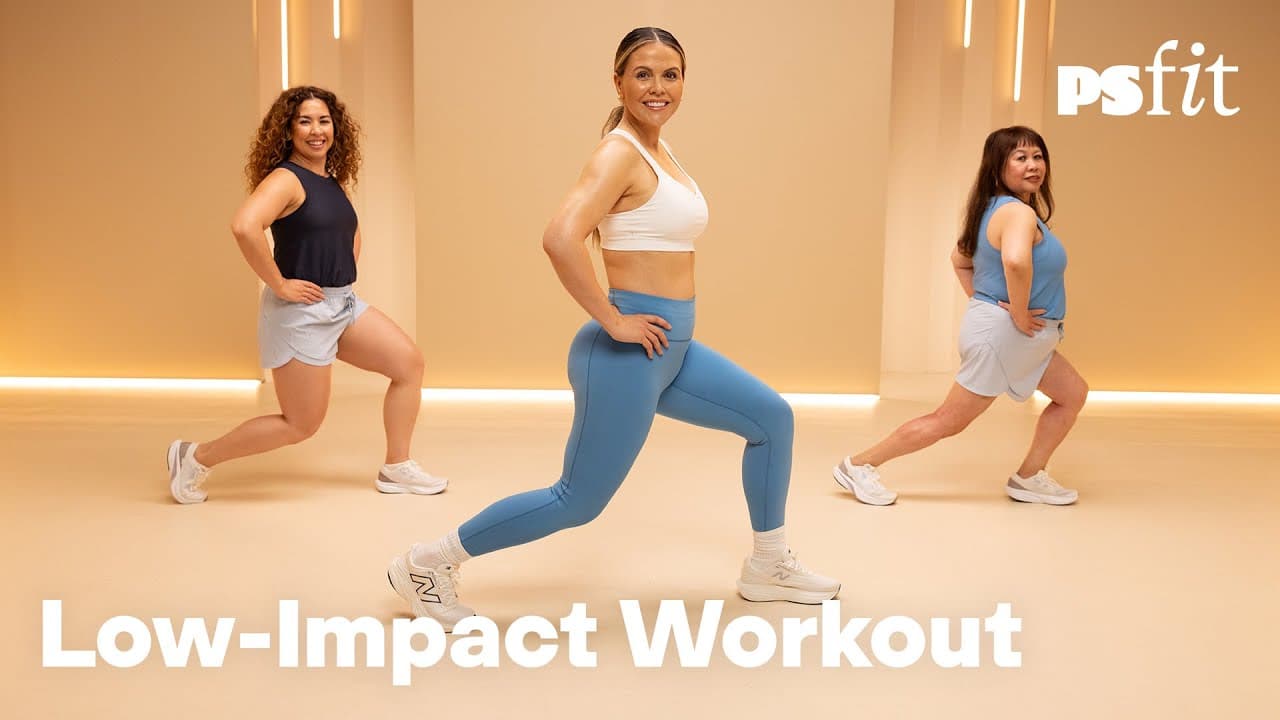 10 Min Low-Impact Feel-Good Workout With Katrina Scott