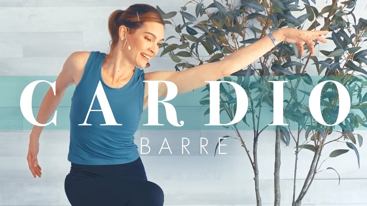 Cardio divertente in piedi a ritmo di musica: danza e barre
