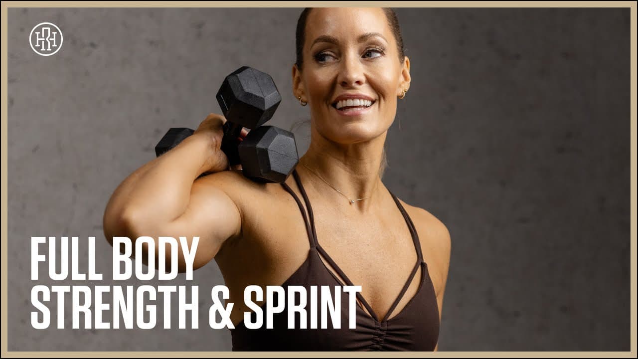 38 minuti di forza total body + sprint: giorno 55 di HR12WEEK 5.0
