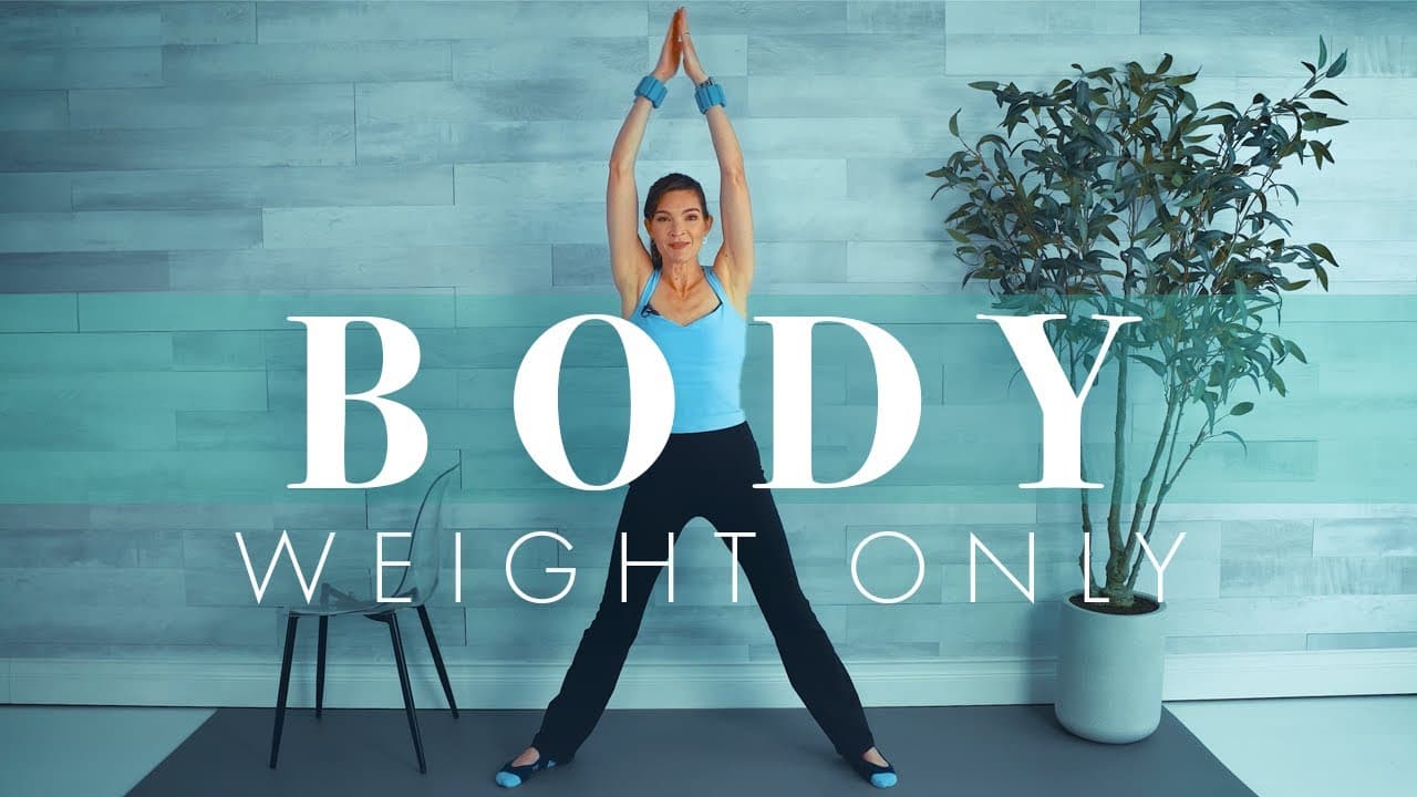 20 Minute Full Body Strength & Cardio Bodyweight Workout // No Equipment & Low Impact!