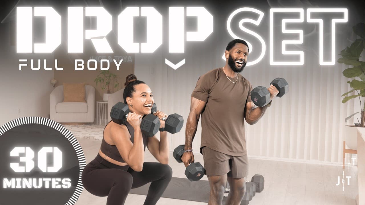 30 minuti di allenamento di forza total body con drop set