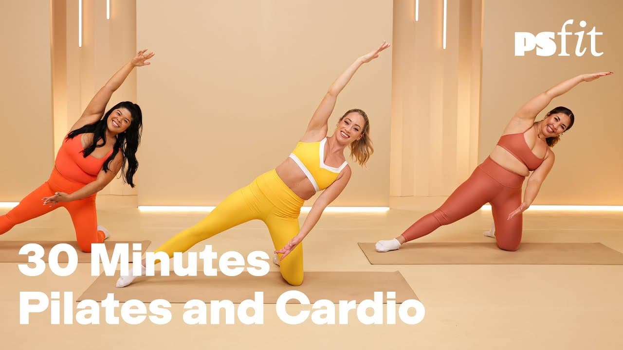30-Minute Cardio Pilates Workout with Natalie White