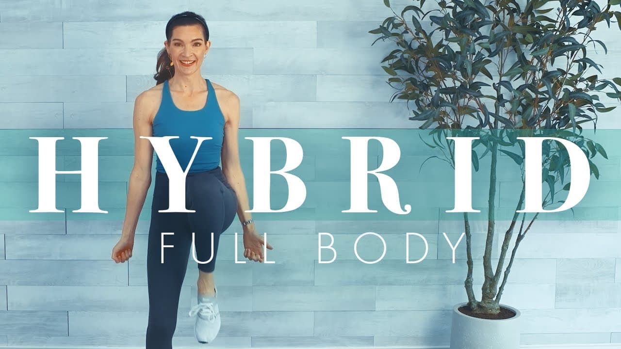 Strength & Cardio Hybrid Workout // 30 Minute All Standing & Low Impact to the Music Beat!