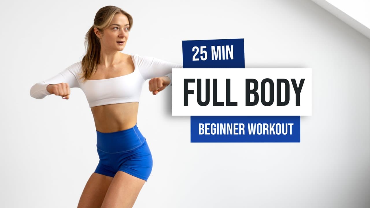 25 min de HIIT para iniciantes: corpo inteiro, sem equipamento e sem repetições