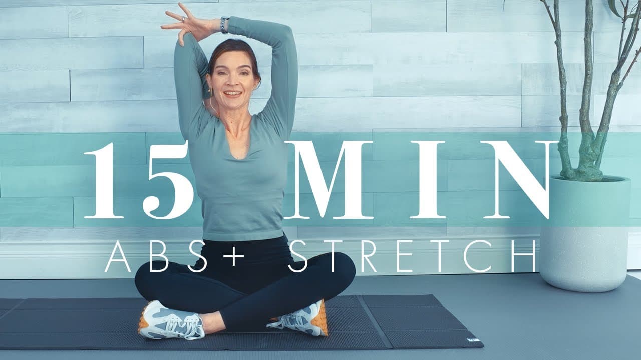 15 minute Abs & Stretching // Core & Mobility Exercises