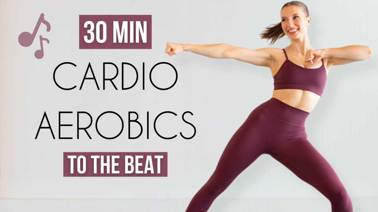 30 minuti di aerobica a ritmo di musica, in piedi e a basso impatto