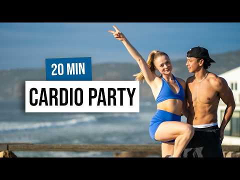 20 MIN HIIT to the Beat with @AdrienRaza - INTENSE, No Equipment Cardio