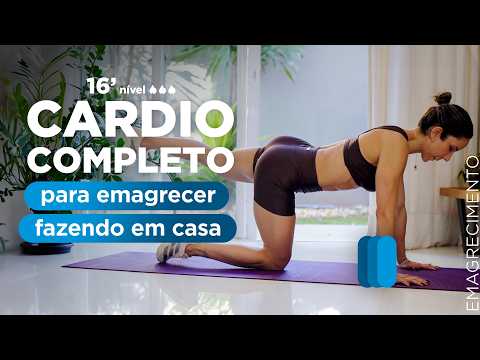 Cardio de 20 minutos para queimar gordura, sem equipamentos