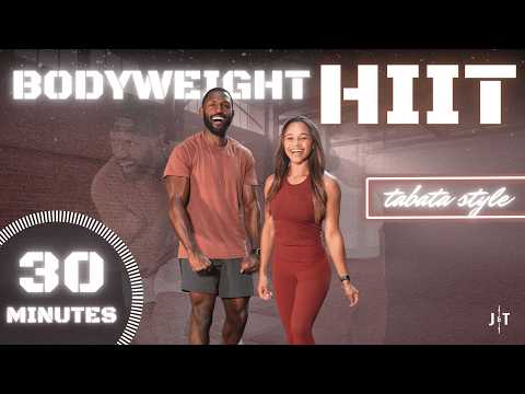 25 Minute Full Body HIIT Workout [No Equipment/Tabata Style]