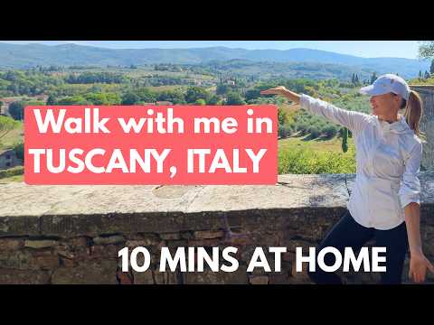 Marche à la maison en 10 min : marchez et tonifiez en Toscane