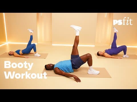10-Minute Glute Bridge and Booty Workout with Raneir Pollard