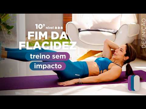 Treino sem impacto para firmar o abdômen em casa
