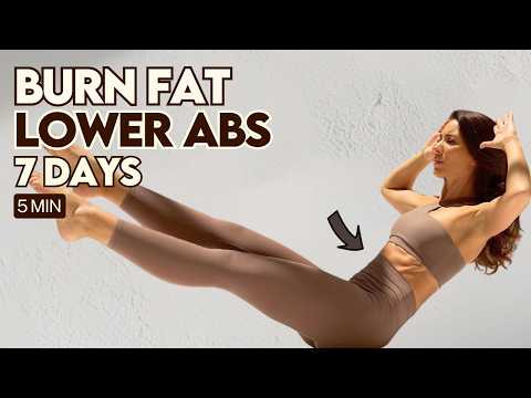 Pilates di 5 minuti per gli addominali bassi