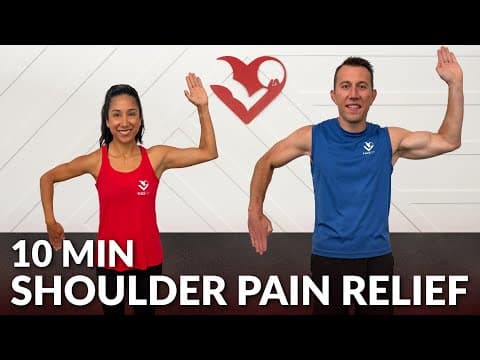 10 Min Shoulder Pain Relief Exercises and Shoulder Mobility Stretches