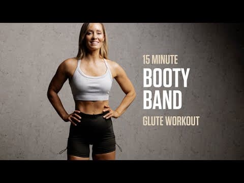 15MIN Booty Band GLUTE Workout 🍑