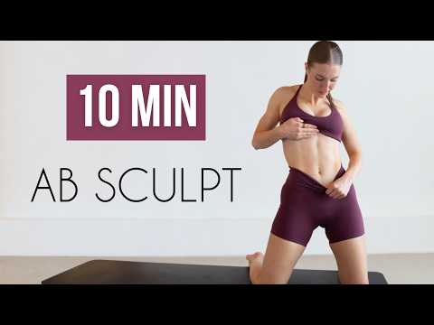 10 MIN CORE SCULPT - At Home Abs No Equipment