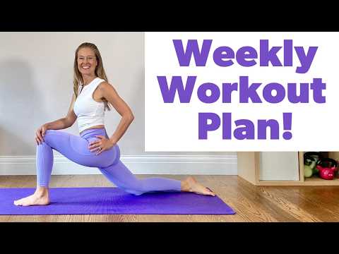 WEEKLY WORKOUT PLAN - How To Schedule Your Workouts