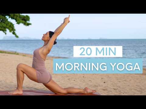 20 MIN MORNING YOGA FLOW || Yoga Flow To Stretch & Feel Good (Pregnancy Friendly)