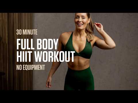 30 MIN Full Body HIIT Workout (No Equipment)