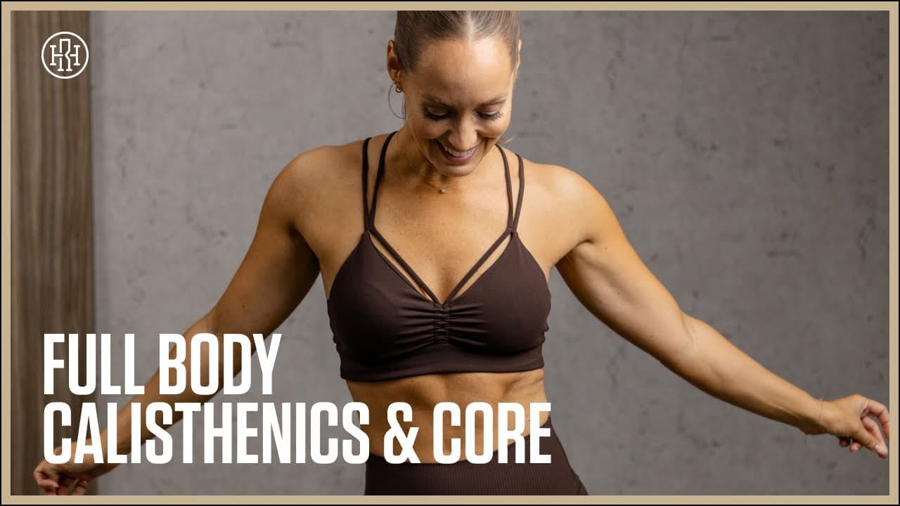 40MIN Full Body Calisthenics & Core // Day 8: HR12WEEK 5.0