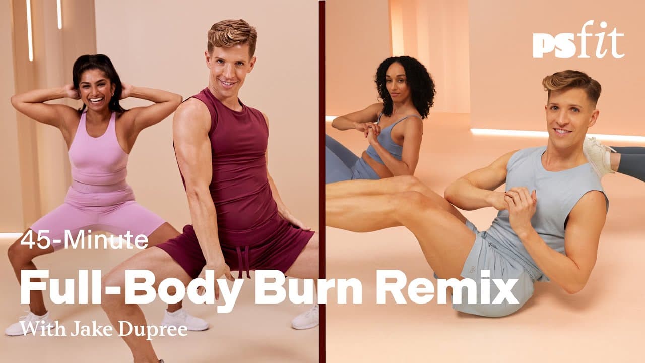 45 Min Jake DuPree Remix: Obliques and Cardio Barre
