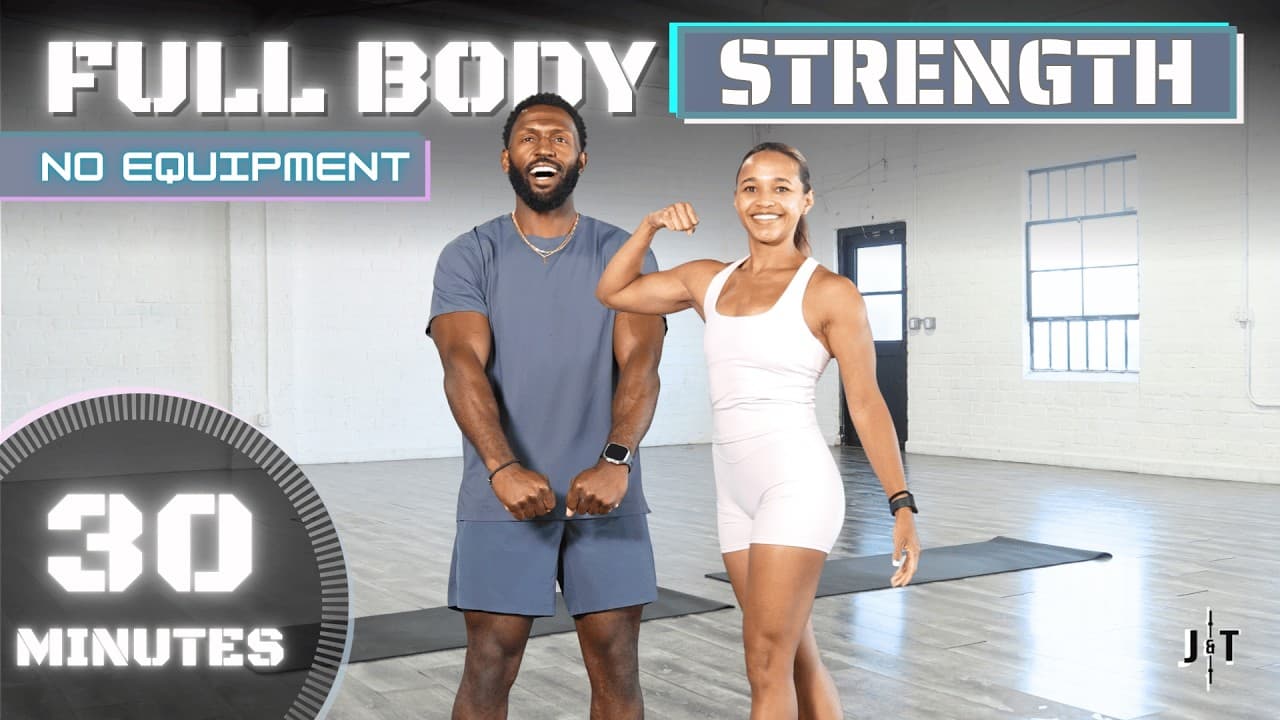 30 minuti di forza total body senza attrezzi