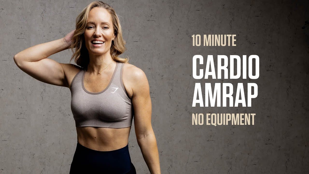 10 Min Cardio AMRAP: A Stackable Workout With No Equipment