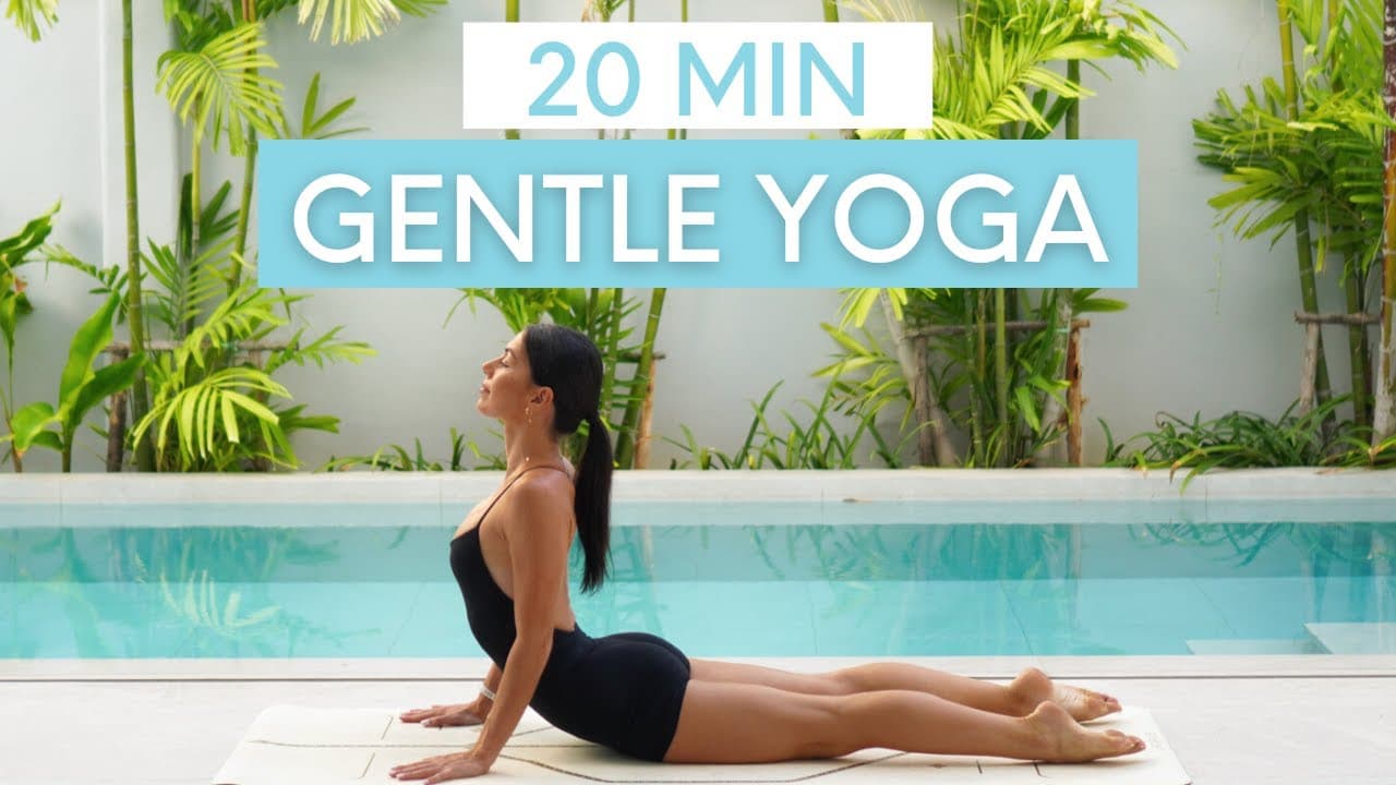 20 min de yoga suave: flow relajante para estirar y sentirte bien