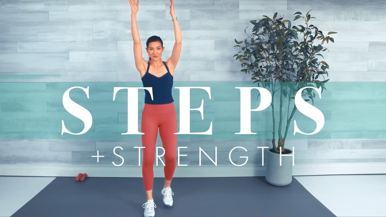 Walking Cardio & Strength Workout: Low Impact, to the Beat