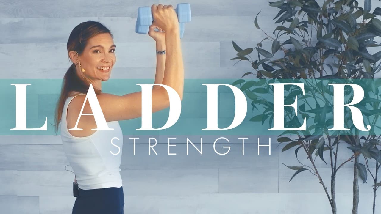 Standing Strength Ladder Workout: 10 Min Easy or 30 Min Challenging