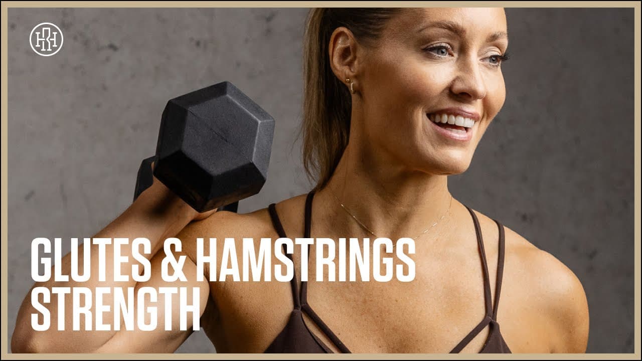 41 Min Glutes & Hamstrings Strength: Day 26 of HR12WEEK 5.0