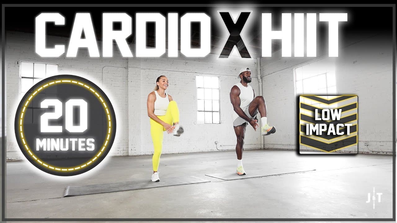 20 minuti di cardio HIIT a basso impatto per tutto il corpo