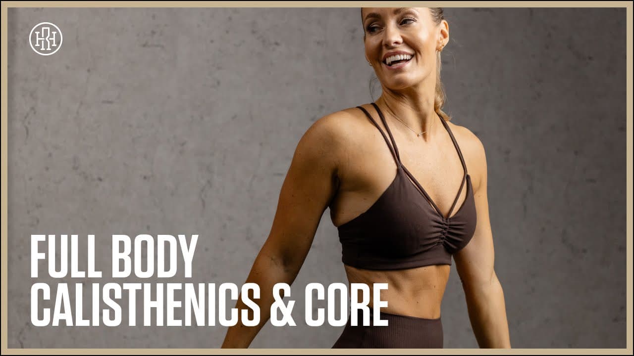 40 Min Full Body Calisthenics & Core: Day 18 of HR12WEEK 5.0
