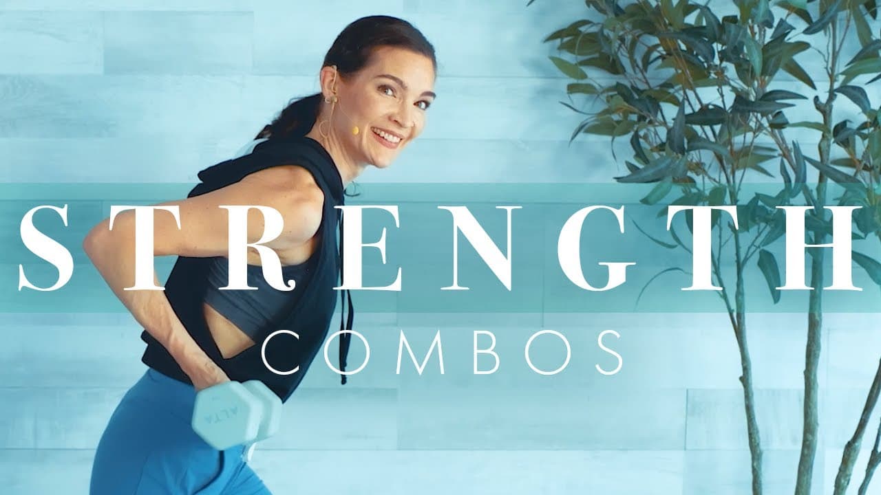 Intermediate Standing Strength Workout With 1 Dumbbell