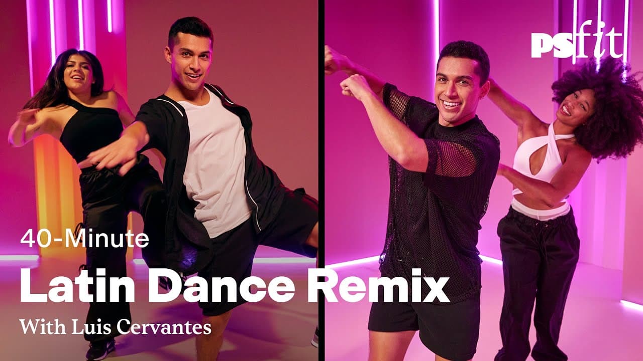 40 Min Latin Dance Remix With Luis Cervantes