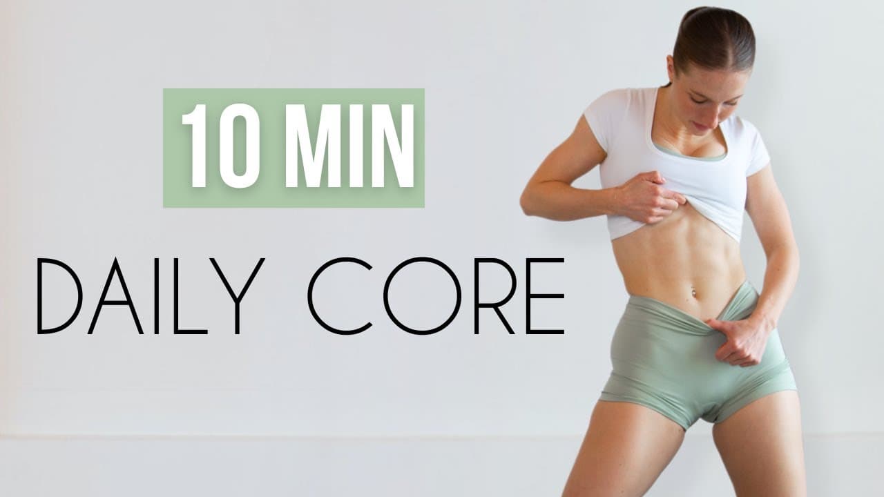 10 Min Daily Abs Workout: At-Home Total Core Routine