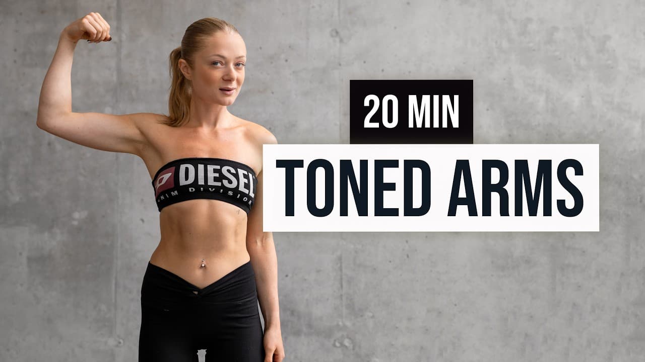 20 Min Arms and Shoulders Dumbbell Workout: Tone and Sculpt