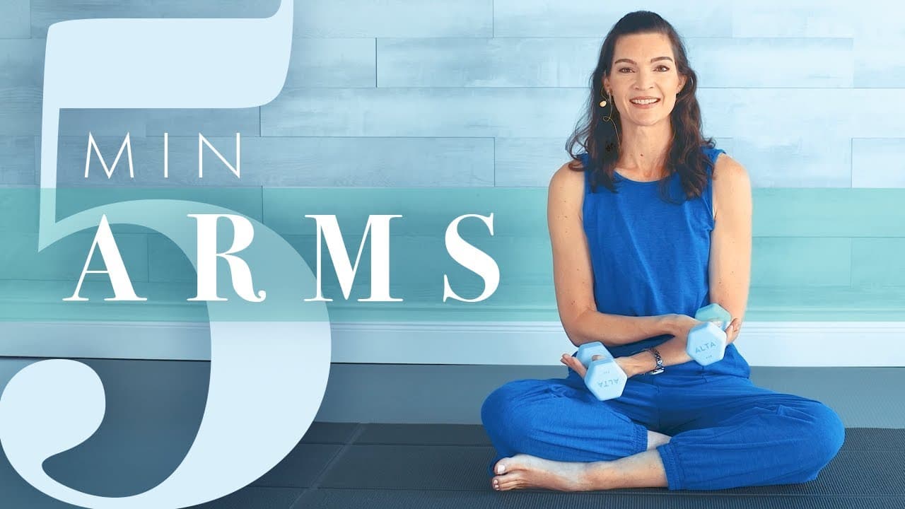 5 Min Arm Workout: Upper Body Exercises for Beginners and Seniors
