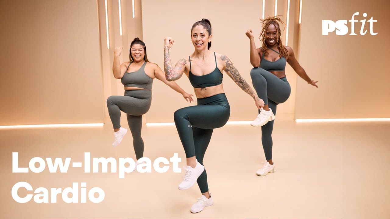 10 Min Low-Impact Bodyweight Cardio Workout