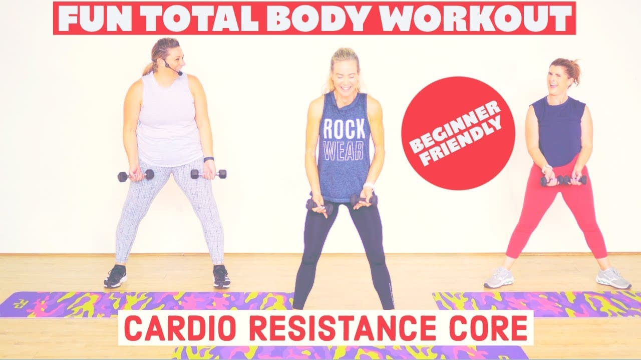 HOME WORKOUT FOR CORE, TONING AND CARDIO - LOW IMPACT