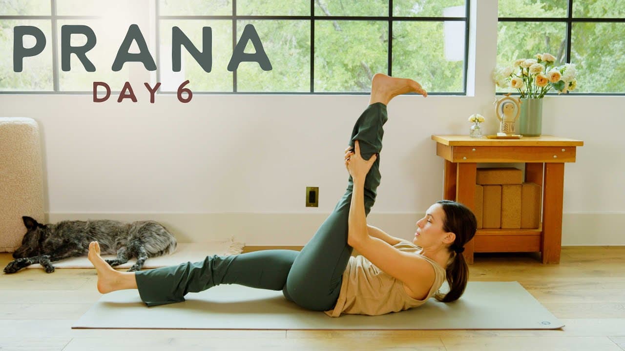 Prana Day 6: 17 Min Yoga and Pilates-Inspired Core Practice